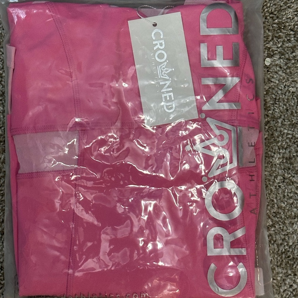 Crowned Athletics Pink Mermaid Athletic Tank